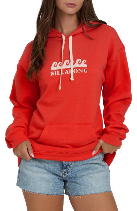 Surfing in Town Fleece Graphic Hoodie
