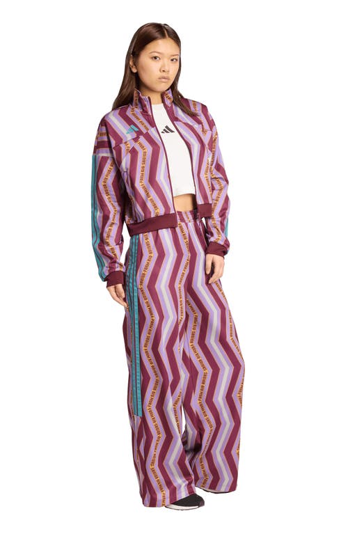 Adidas X Farm Rio Tiro Track Jacket In Multi