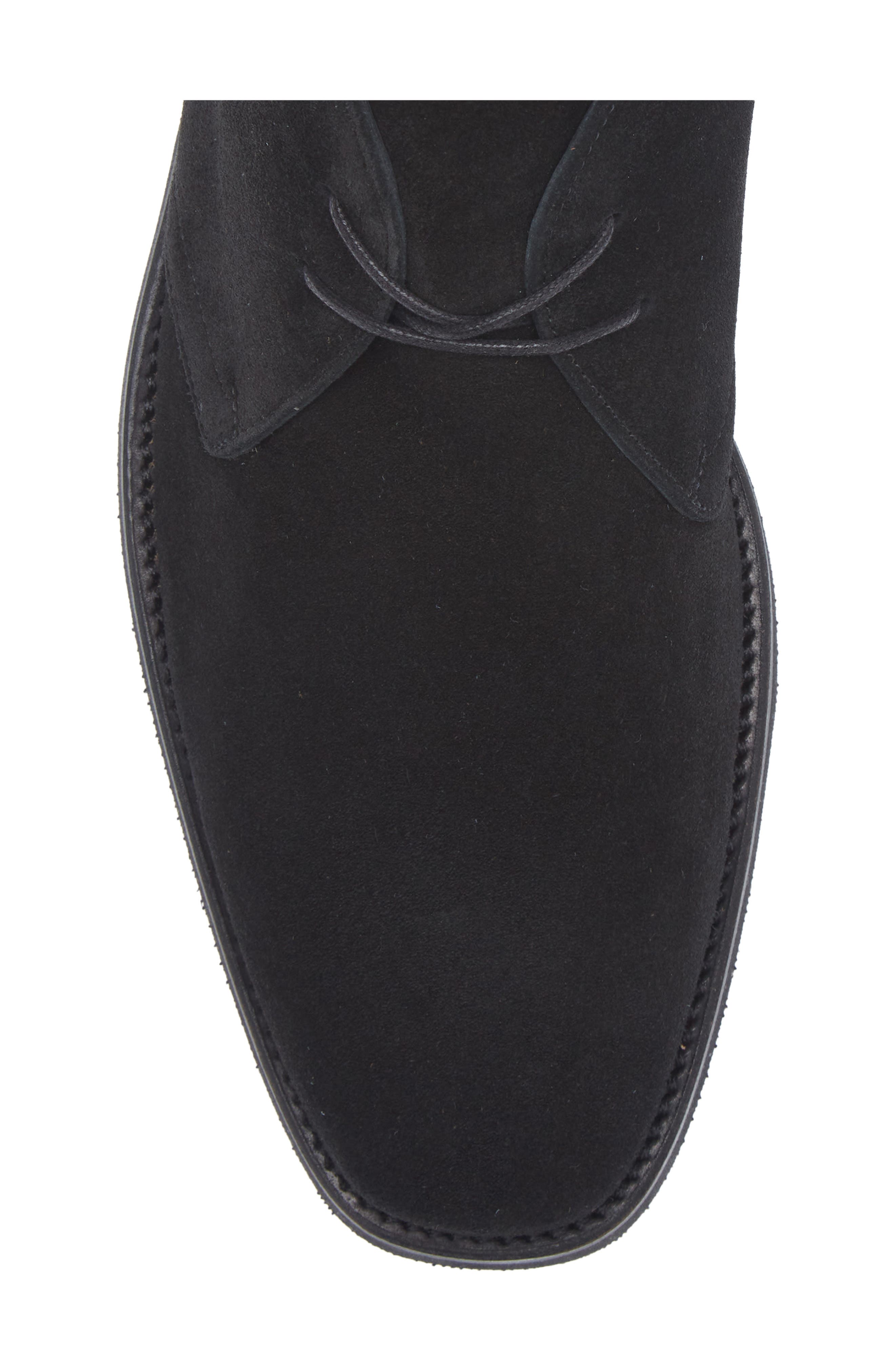 TOM FORD Suede Desert Boot, Alternate, color, Black
