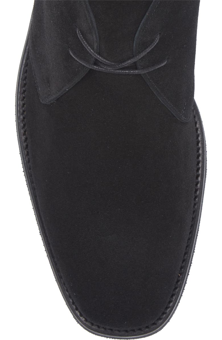 TOM FORD Suede Desert Boot, Alternate, color, Black