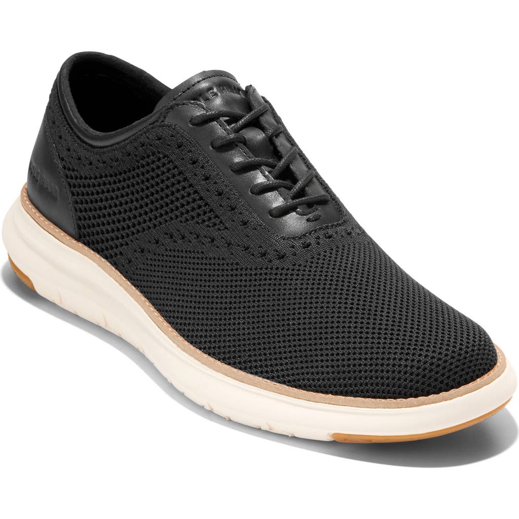 Cole Haan Grand Remix Oxford In Black/ivory