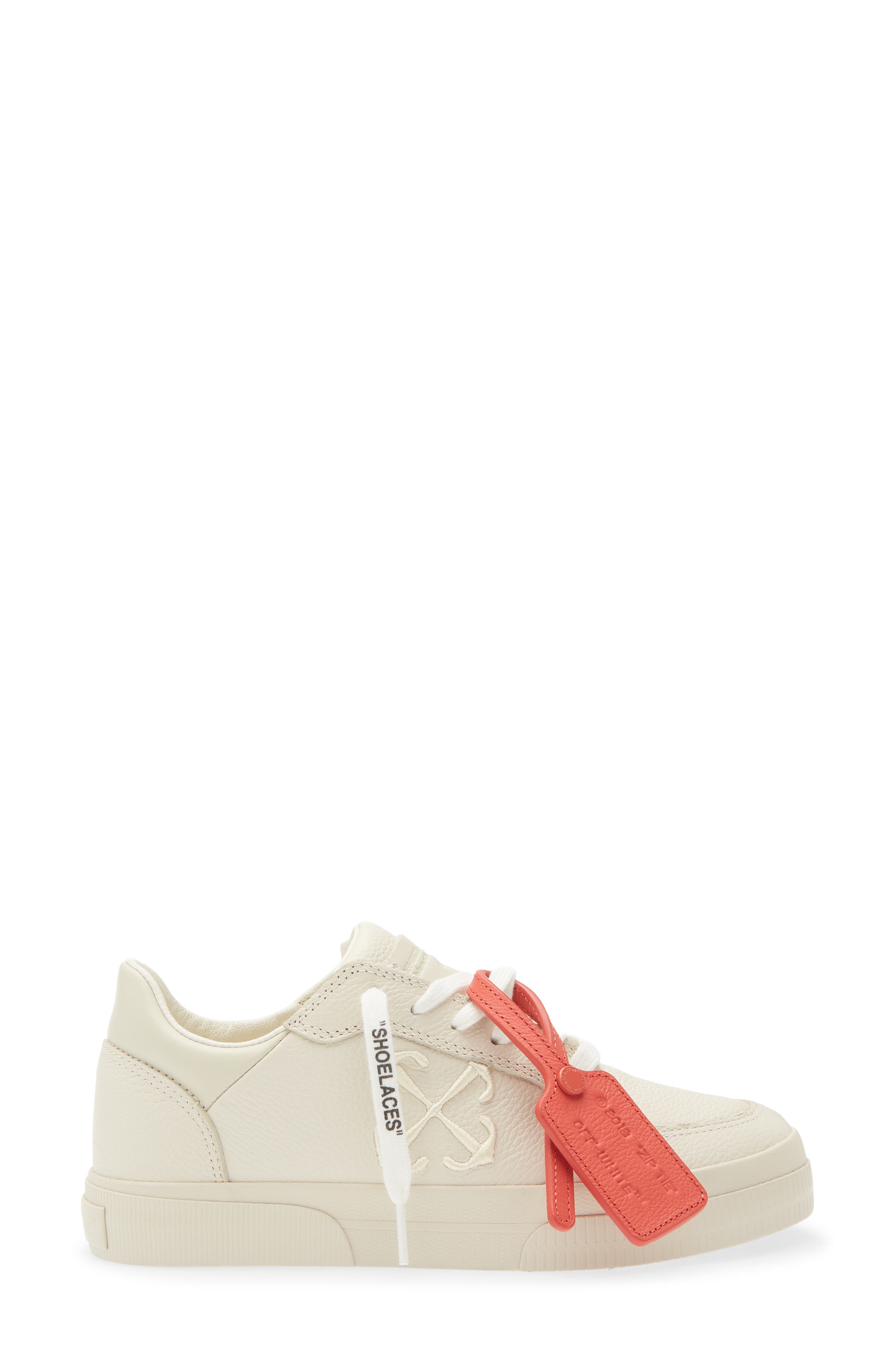 Off-White Low Vulcanized Vintage Sneaker, Alternate, color, Beige - Beige