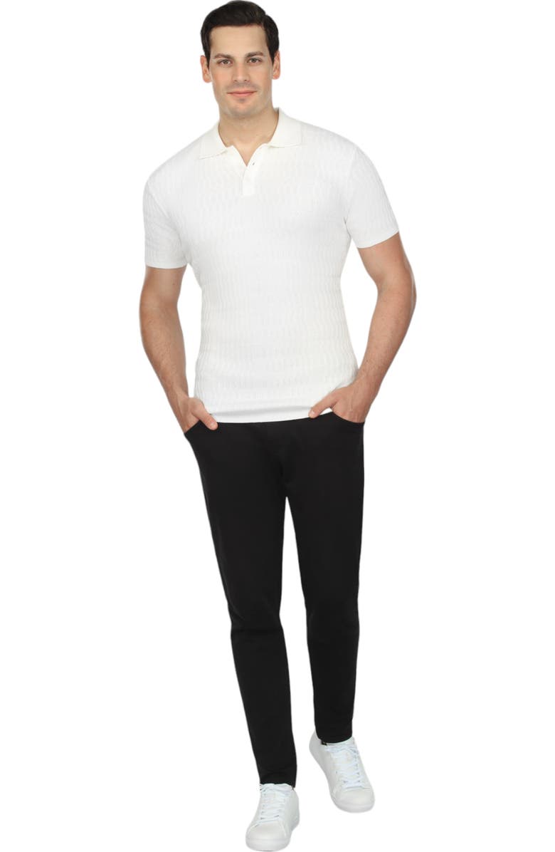 Vustra Knit Short Sleeve Polo, Alternate, color, 