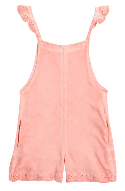 Tractr Kids' Ruffle Shoulder Romper