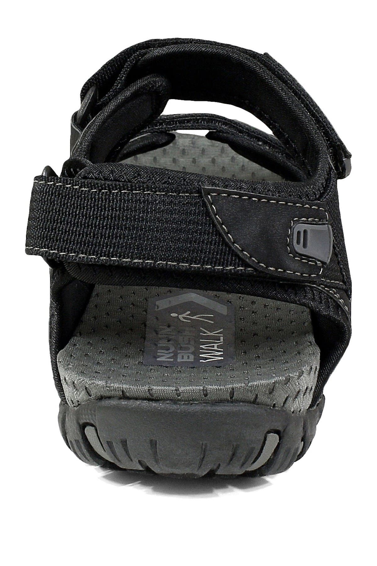 NUNN BUSH Rio Bravo Open Toe River Sandal - Wide Width Available, Alternate, color, Black