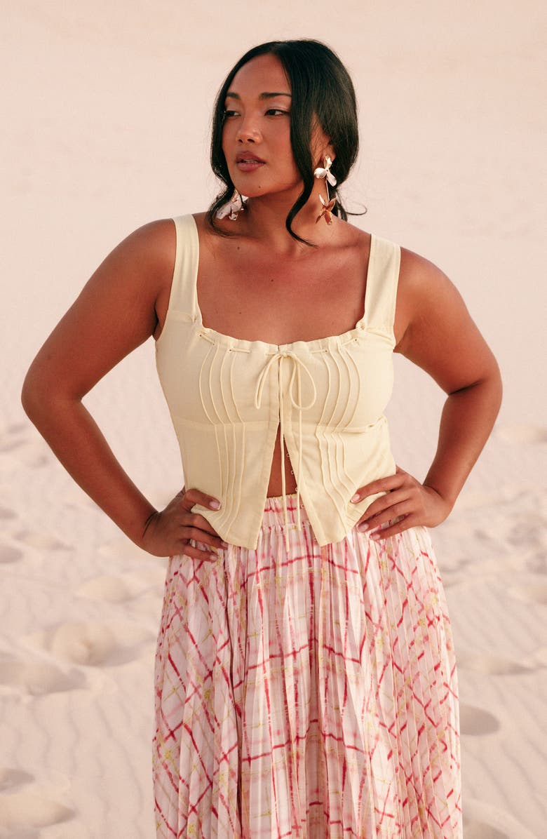 Petal & Pup Alice Corset Top, Alternate, color,