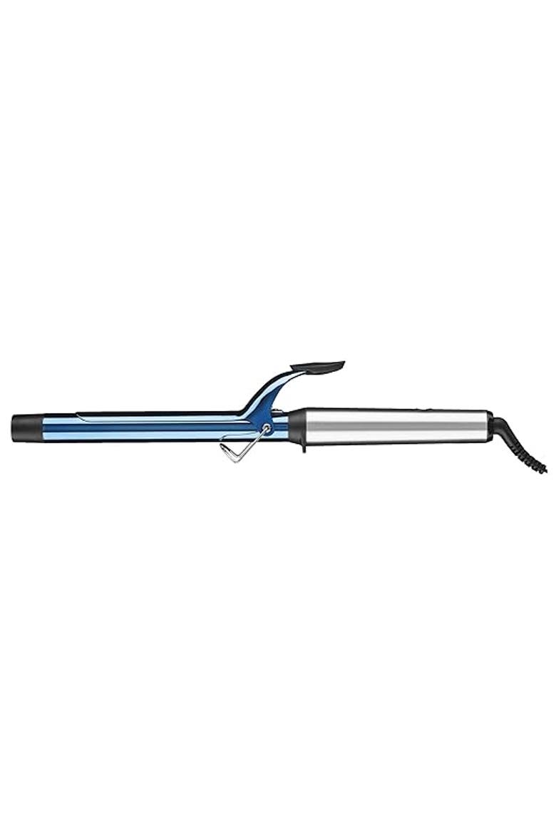 Nano Titanium 1" Extended Barrel Curling Iron, Main, color, Blue