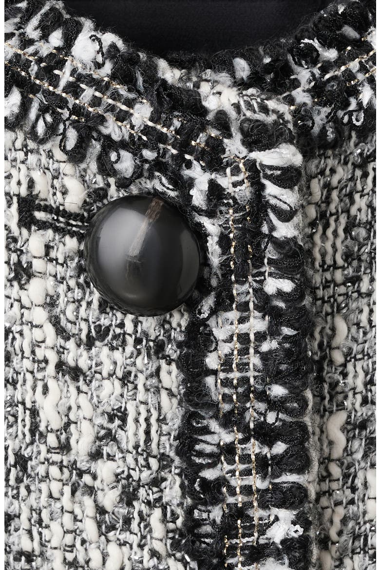 Tweed Jacket, Alternate, color, BLACK