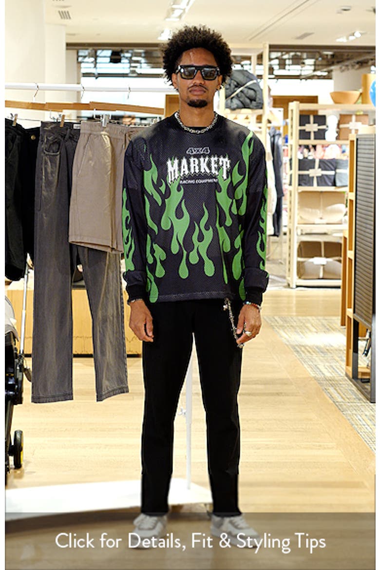 Toxic Flames Long Sleeve Mesh T-Shirt video