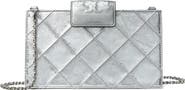Tory Burch Mini Fleming Quilted Leather Wallet on a Chain