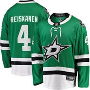 FANATICS Men's Fanatics Branded Miro Heiskanen Kelly Green Dallas Stars Home Premier Breakaway Player Jersey