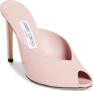 Jimmy Choo Brigitte Peep Toe Mule