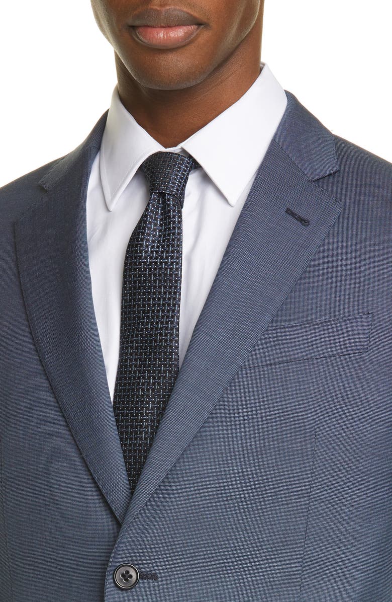 Emporio Armani G Line Trim Fit Solid Wool Suit, Alternate, color,