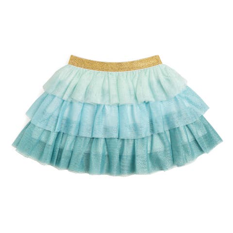 Aqua Petal Tutu (Baby, Toddler, Little Kid & Big Kid)