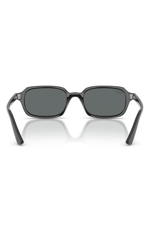 Ray Ban Ray-ban 52mm Polarized Pillow Sunglasses In Black