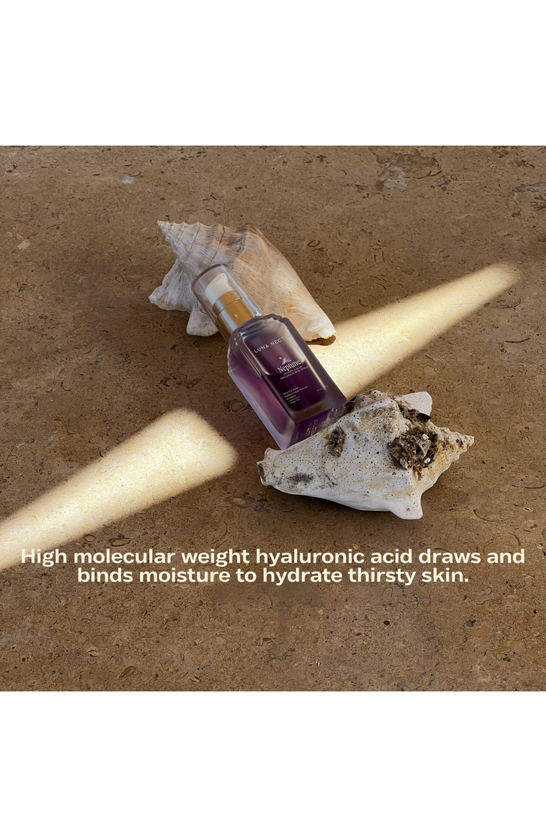 Luna Nectar Neptune Hyaluronic Acid  Hydrate & Blur Serum, Alternate, color, Bright Purple