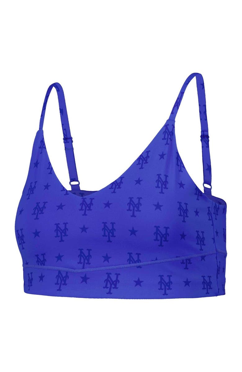 Terez Women's Terez Royal New York Mets Active Bra, Alternate, color, Royal