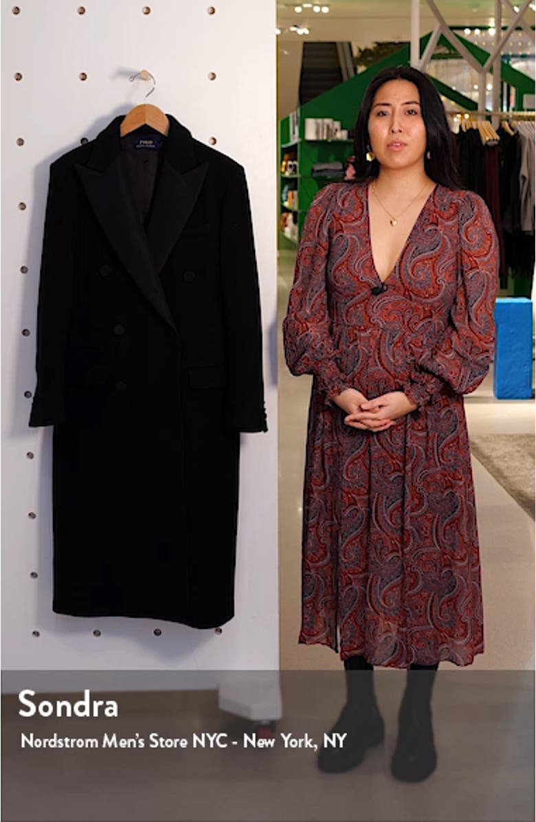 Tux Double Breasted Coat, sales video thumbnail