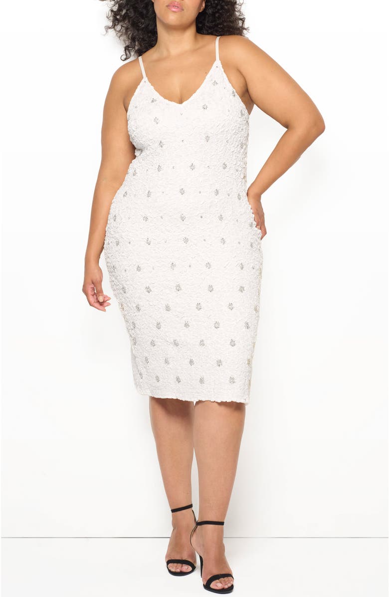 AS by DF Monte Carlo Dress, Alternate, color, White