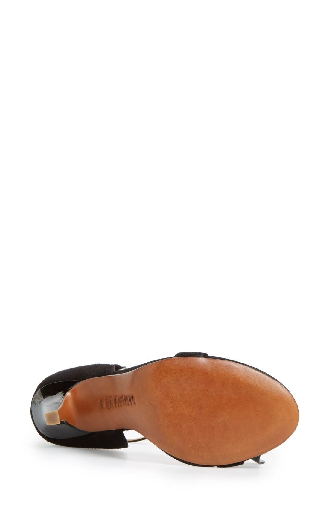 Kay Unger 'Baroque' Ankle Strap Sandal, Alternate, color, 