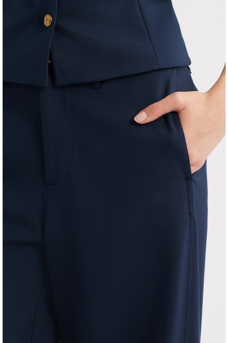 Sofie High Waist Wide Leg Ponte Knit Pants, Alternate, color, SAL