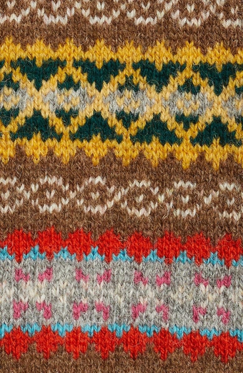 Drake's Men's Fair Isle V-Neck Wool Sweater Vest, Alternate, color, 