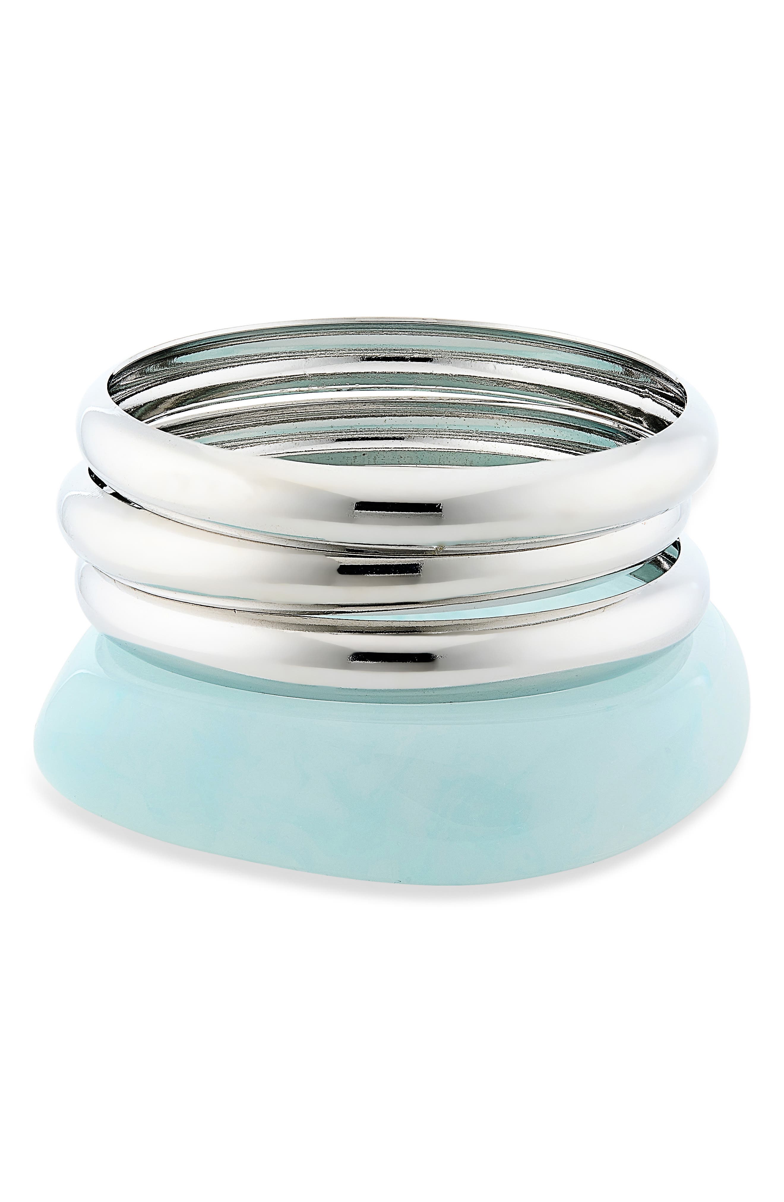 BLUE- SILVER