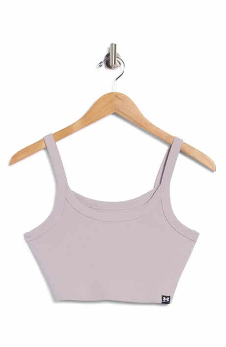 UA Rival Rib Crop Performance Tank Top