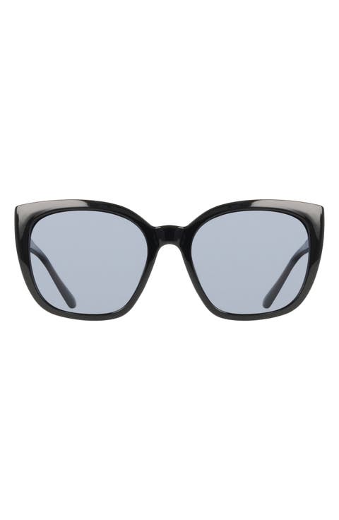 55mm Cat Eye Sunglasses