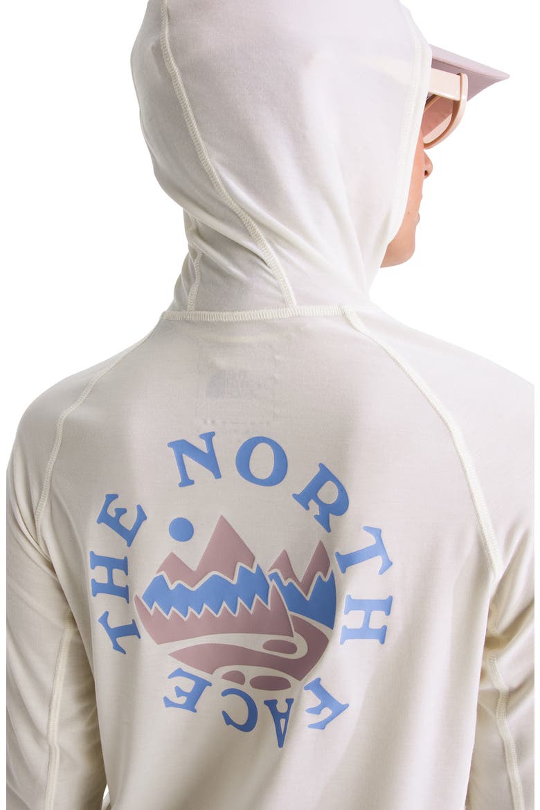 Adventure Sunrise Escape Hoodie, Alternate, color, WHITE DUNE