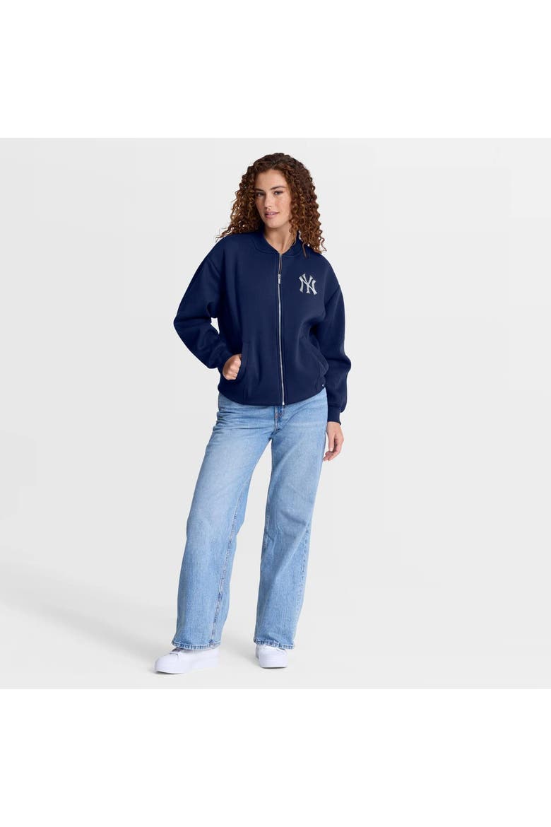 Women's Fanatics Navy New York Yankees Oversized Rage Against Full