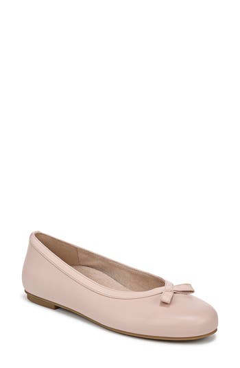 Vionic Sidney Ballet Flat in Cameo Rose at Nordstrom Rack, Size 11