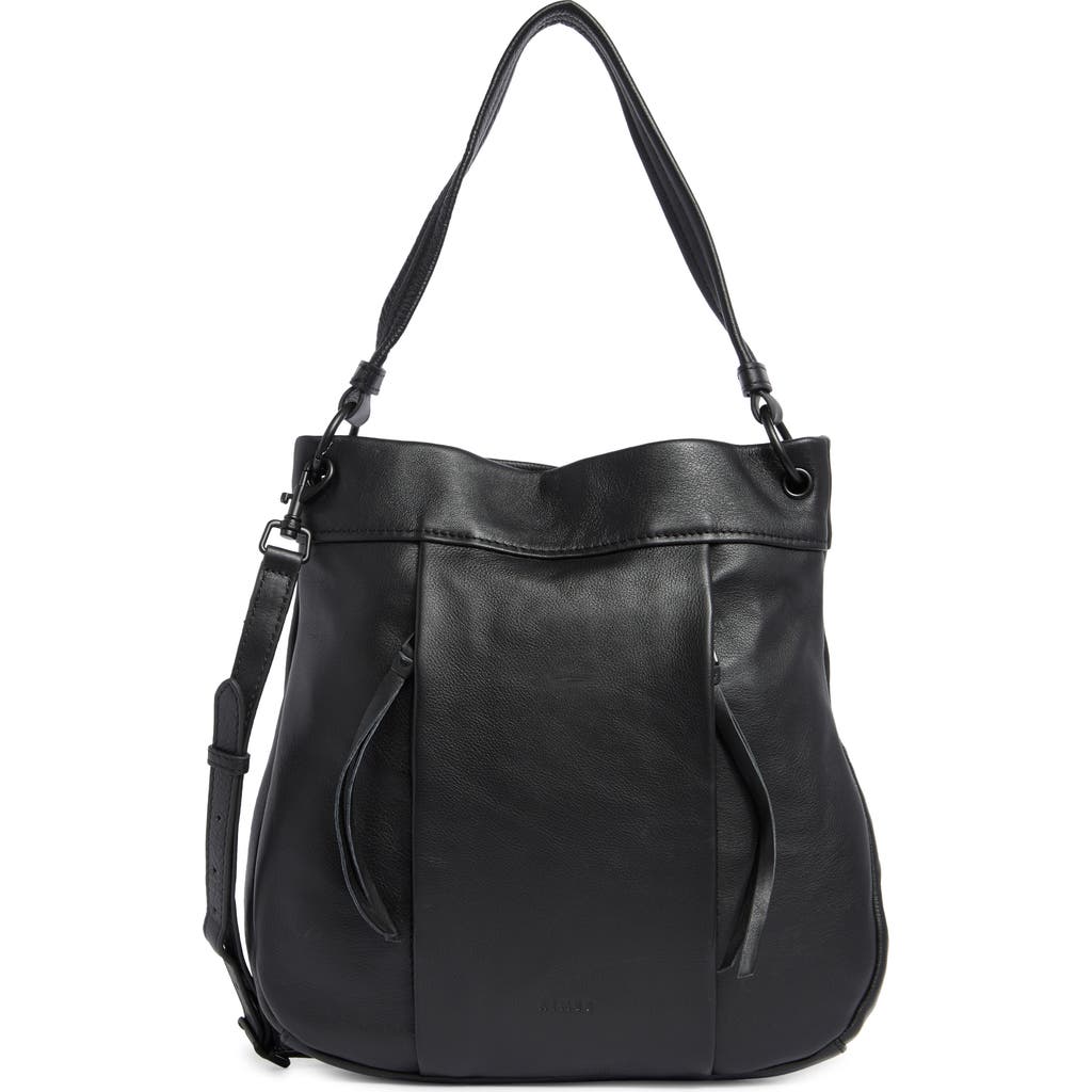 Aimee Low Key Luxe Hobo Bag In Black