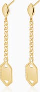 Oradina 14K Gold Anthem Drop Earrings