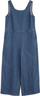 Seasalt Cornwall Salt Air Wide Leg Denim Jumpsuit