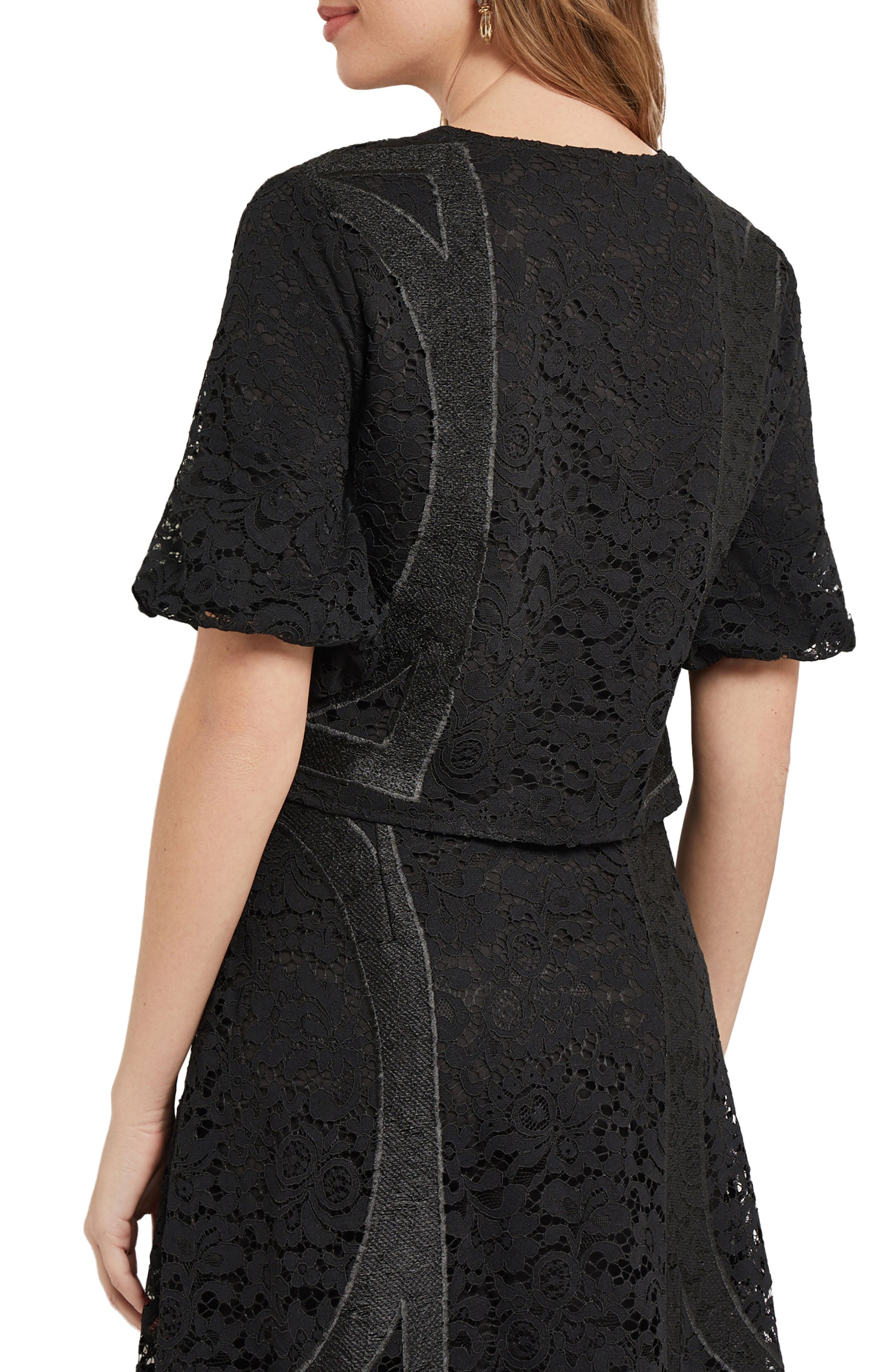 Lace Front Zip Top - image 2