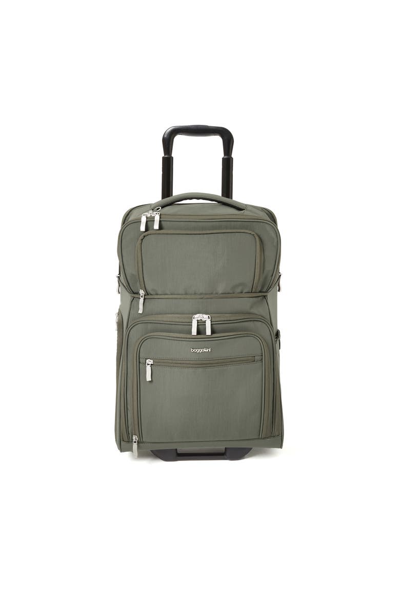 Expandable Underseat Carry-On Suitcase, Alternate, color, THYME