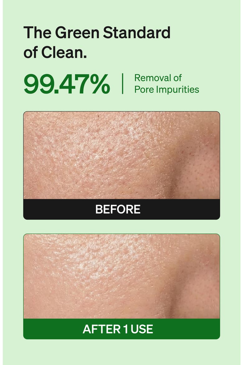 Matcha PDRN Pore Steaming Cleansing Balm, Alternate, color, GREEN