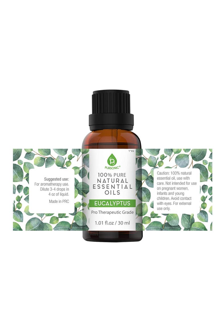100% Pure & Natural Eucalyptus Essential Oils, Alternate, color, Green