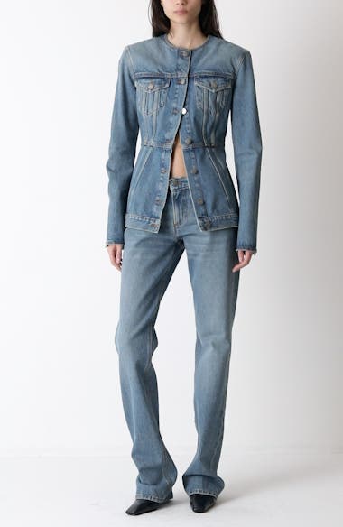 デニム・ジーパン Haikure Carly Jeans Haikure Carly Low Rise Straight Leg Jeans | Nordstrom