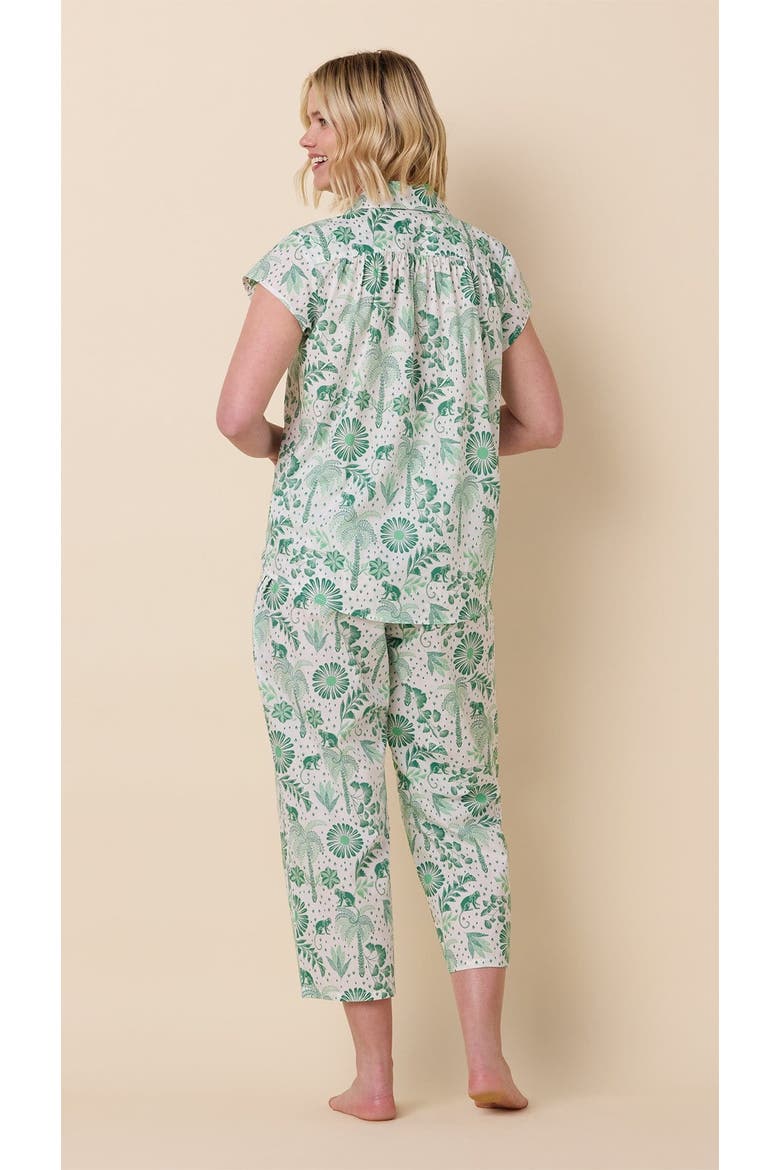 Luxe Pima Capri Print Set, Alternate, color, Palmera Green