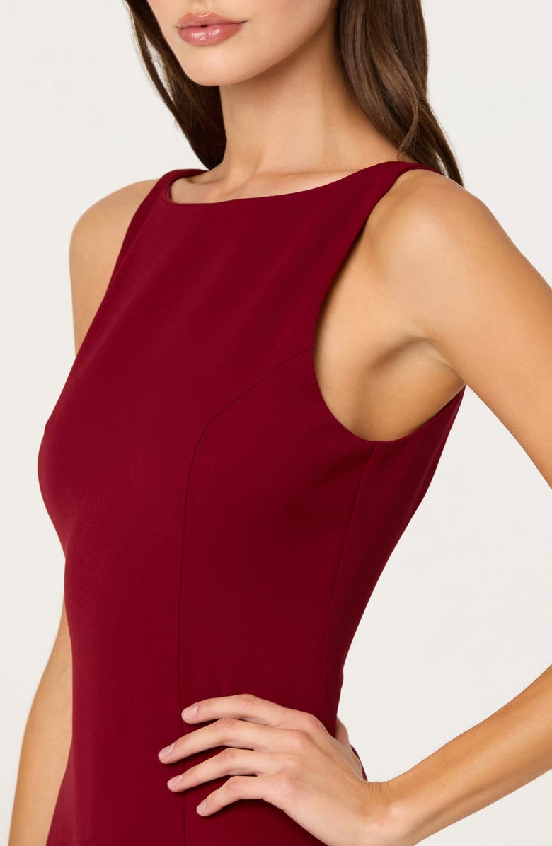 ASTR the Label Elexis Bubble Hem Minidress, Alternate, color, Wine