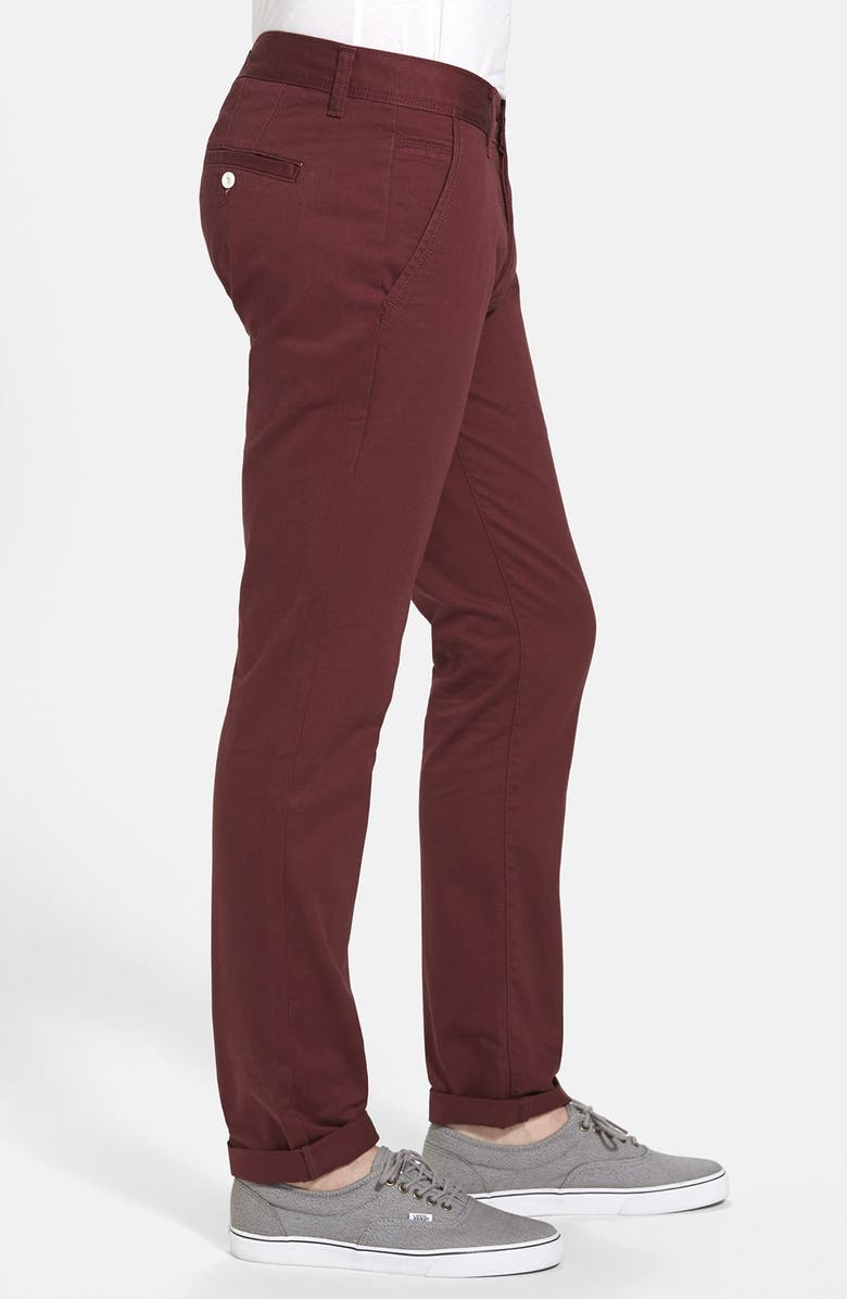 Topman Skinny Fit Chinos, Alternate, color, 