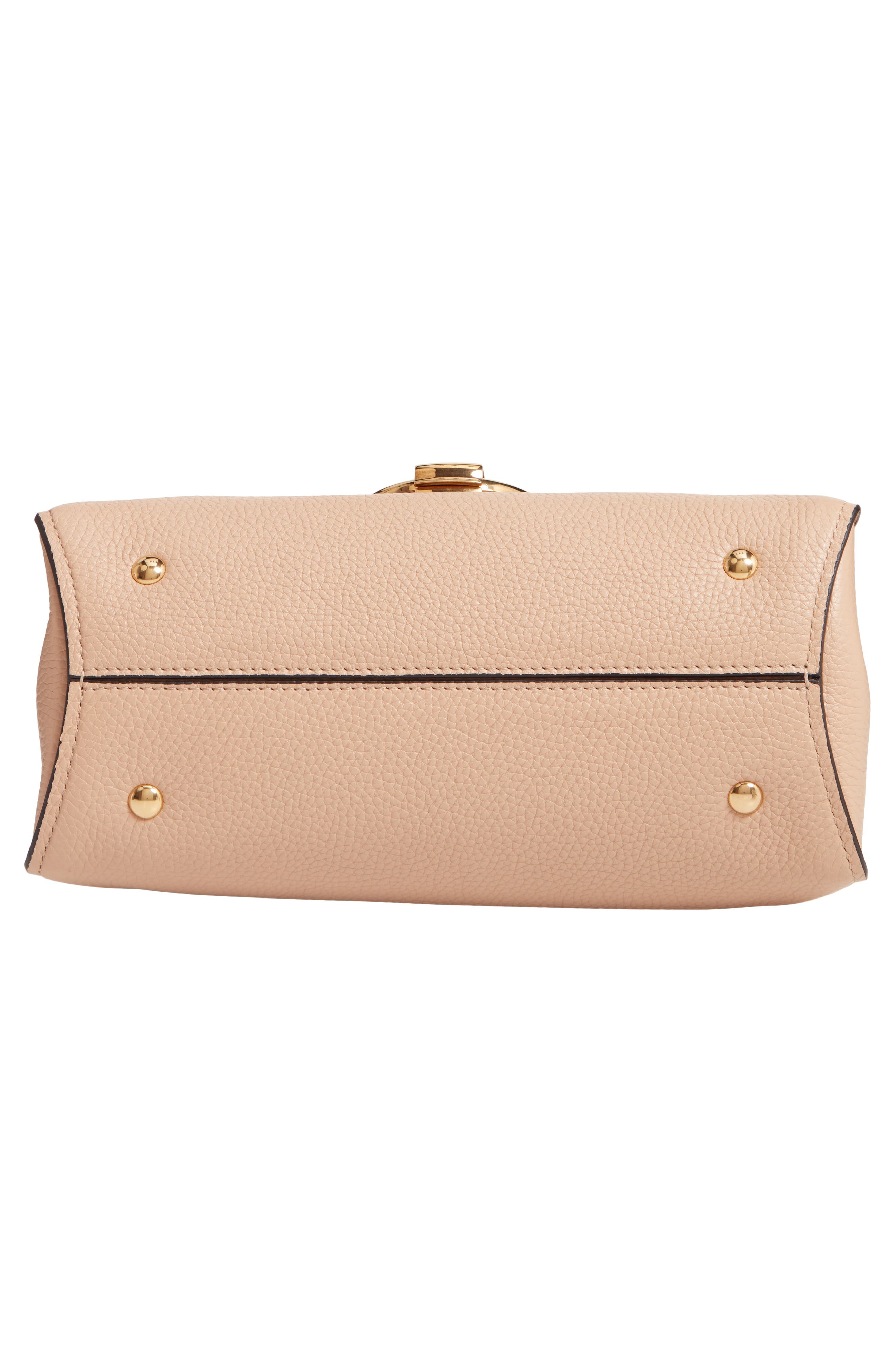 FERRAGAMO Salvatore Ferragamo Small Margot Leather Top Handle Bag, Alternate, color, 