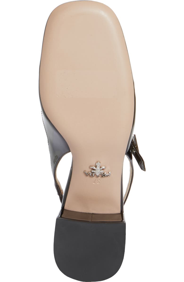 Prada Décoletté Logo Slingback Mary Jane Pump, Alternate, color,