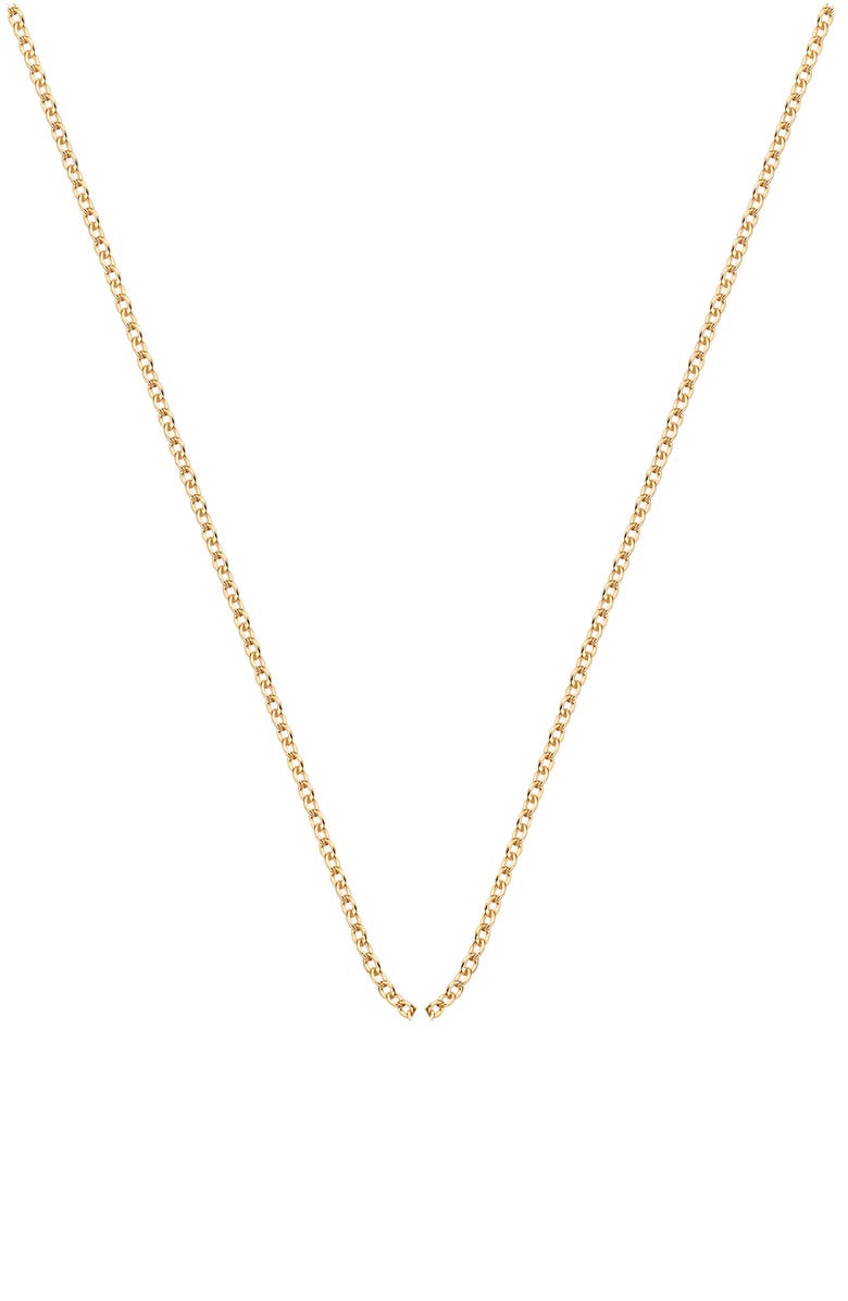 Monica Vinader Rolo Chain Necklace, Main, color, 