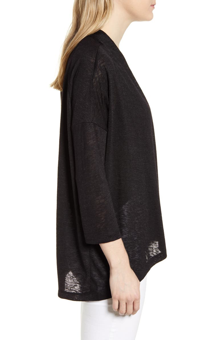 Bobeau Luann Open Front Cardigan, Alternate, color, 