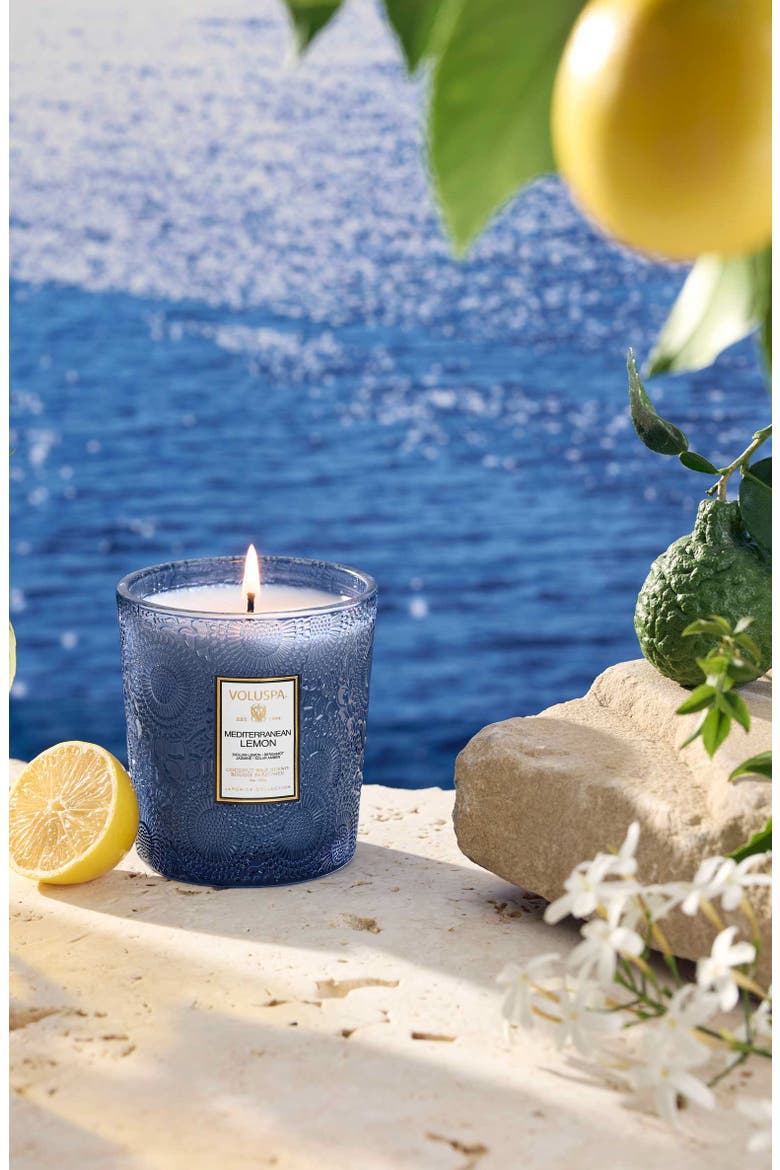 Mediterranean Lemon Classic Candle, Alternate, color, MEDITERRANEAN LEMON