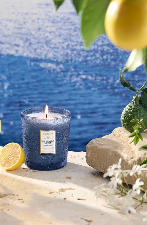 Voluspa Mediterranean Lemon Classic Candle