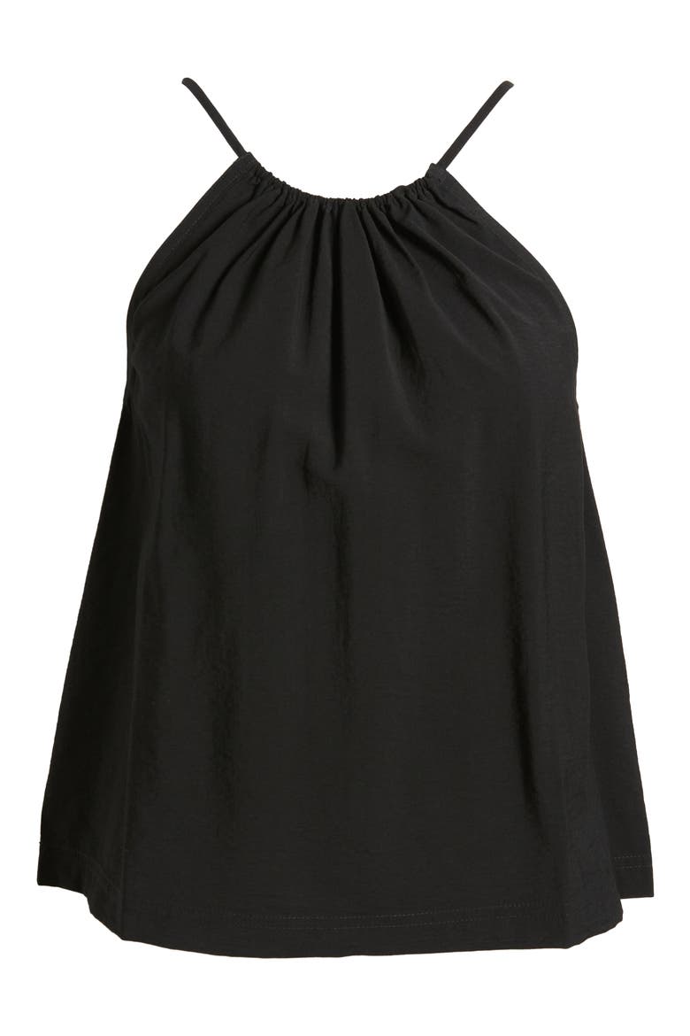 Halter Camisole, Alternate, color, BLACK